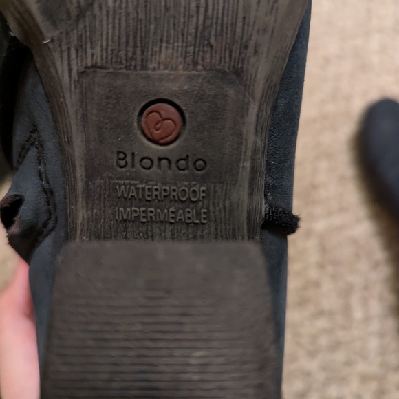 Black Blondo Booties Waterproof - Picture 9 of 15